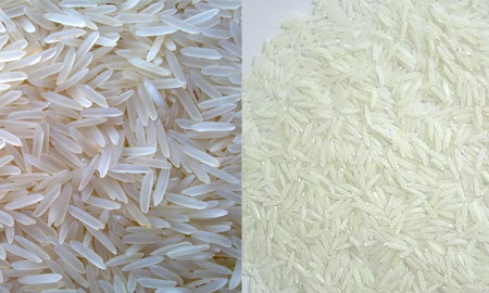 Indian Basmati rice — long grain, 100% sortex, well milled